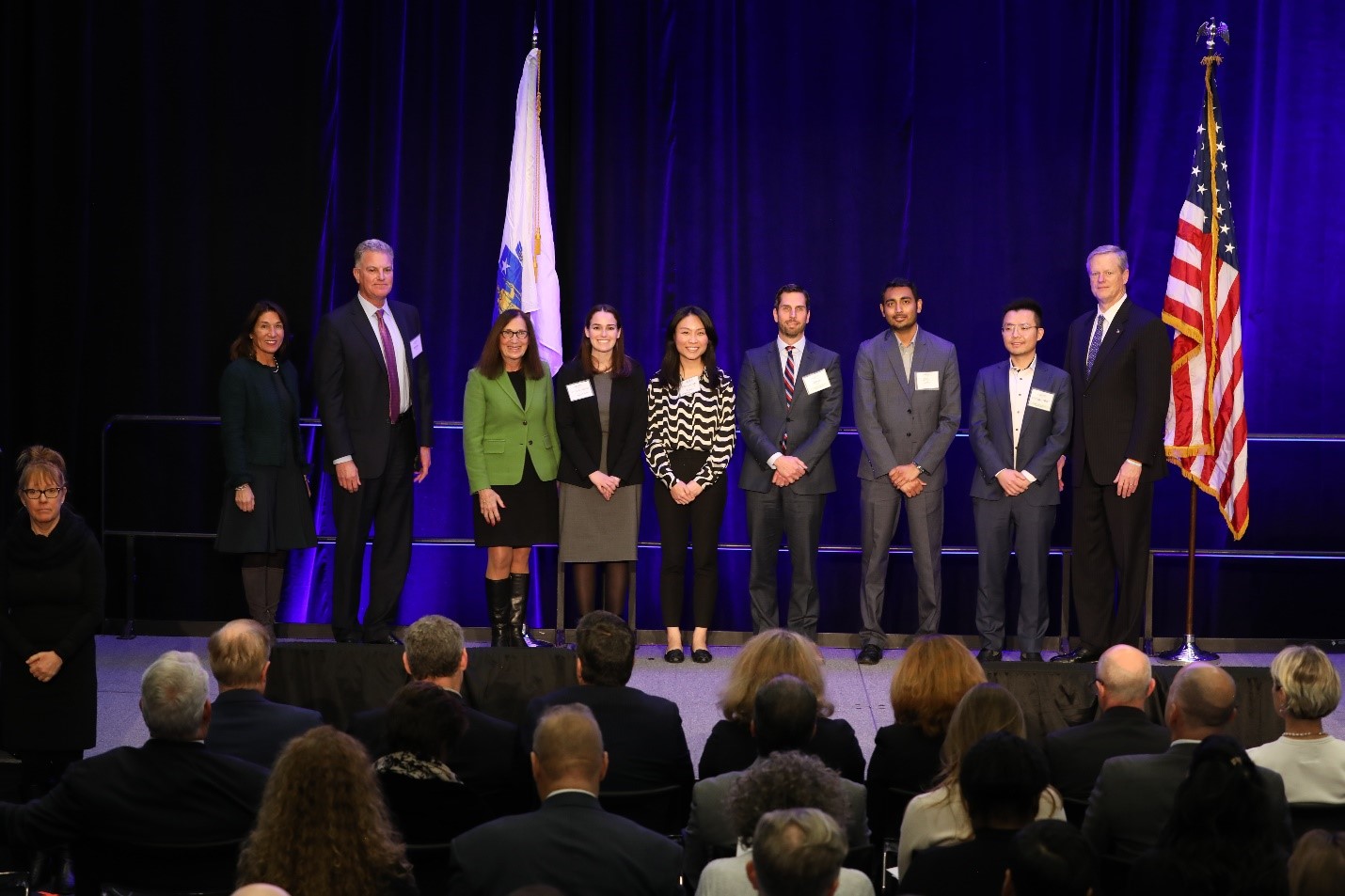 MassPRIM staff accepting the 2022 Commonwealth Equity in Governance Award for the FUTURE Initiative